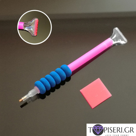 Plastic Applicator For Six Beads - Tapiseri.GR