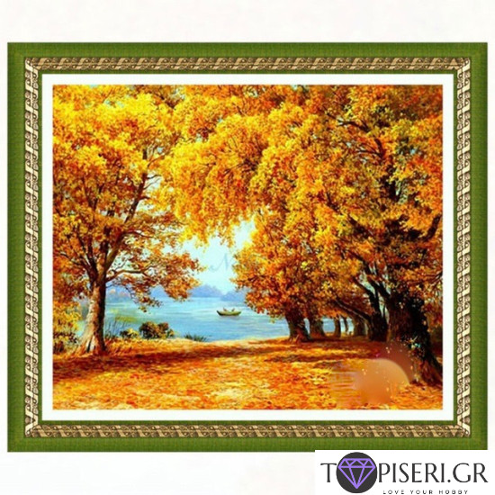 Diamond Painting Autumn Landscape - Tapiseri.GR