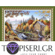 ECO Diamond Painting Autumn Landscape Deer By The River - Tapiseri.GR ECO Diamond Painting Autumn Landscape Deer By The River - Tapiseri.GR