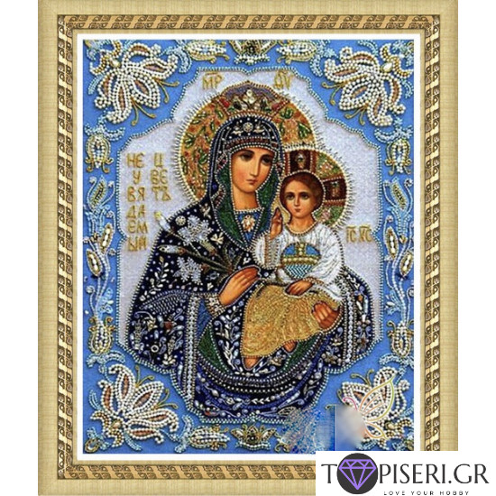 ECO Diamond Painting Virgin Mary And The Child 3 - Tapiseri.GR