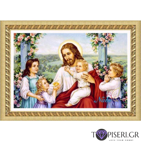 ECO Diamond Painting Jesus Christ - Tapiseri.GR