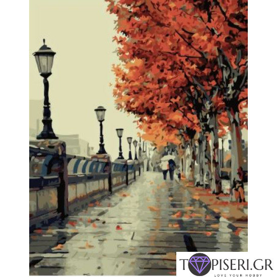 Painting By Numbers Landscape Paris 3 - Tapiseri.GR