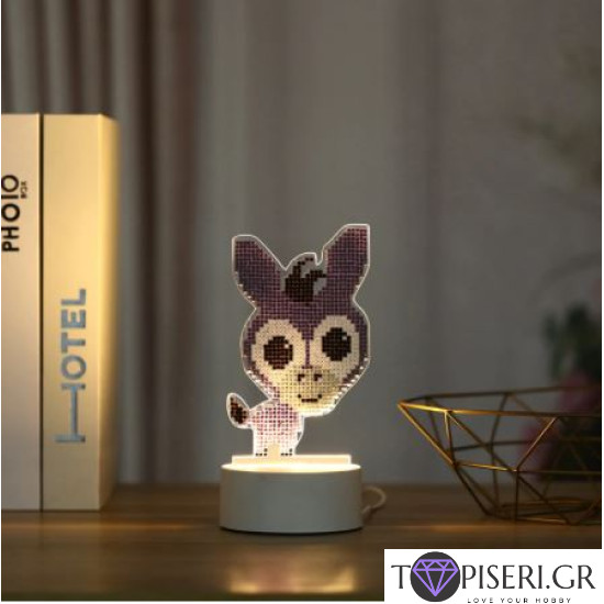 Παιδικά LED Φωτάκια Νυκτός 5D Δελφινάκι 2 - Tapiseri.GR