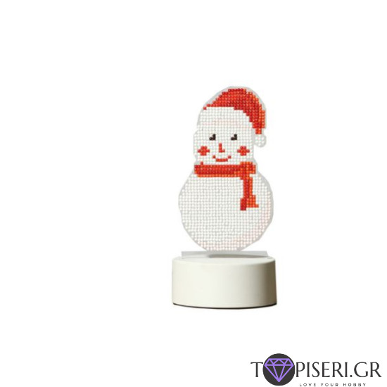 Children Night Led Lamp 5D Snow Man - Tapiseri.GR