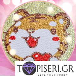Children Night Led Lamp Tiger Round
