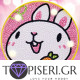 Children Night Led Lamp Bunny Round - Tapiseri.GR