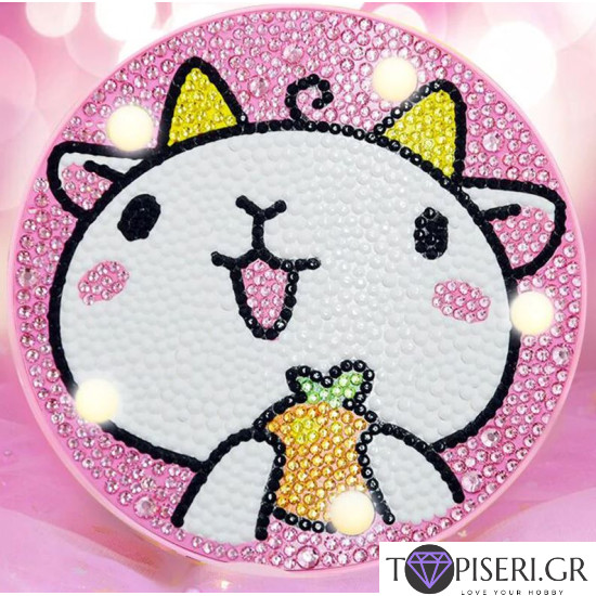 Children Night Led Lamp Goat Round - Tapiseri.GR