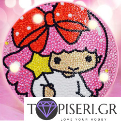 Children Night Led Lamp Little Angel Round