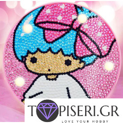 Children Night Led Lamp Little Angel 2 Round