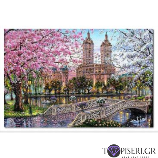 ECO Diamond Painting Spring View - Tapiseri.GR