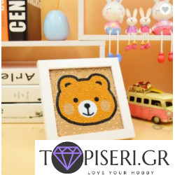 Diamond Painting For Kids With Frame Bear