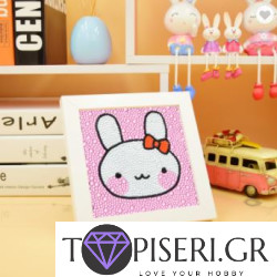 Diamond Painting For Kids With Frame Bunny