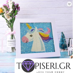 Diamond Painting For Kids With Frame Unicorn 5