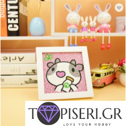 Diamond Painting For Kids With Frame Goat 2