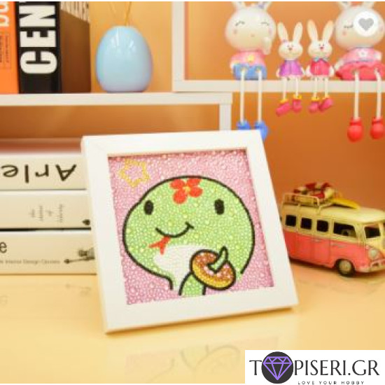 Diamond Painting For Kids With Frame Snake - Tapiseri.GR Diamond Painting For Kids With Frame Snake - Tapiseri.GR