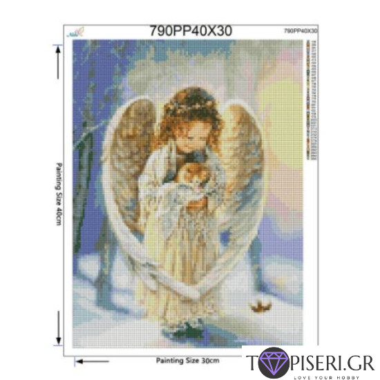 ECO Diamond Painting Little Angel - Tapiseri.GR