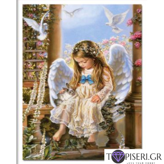 ECO Diamond Painting Little Angel 3 - Tapiseri.GR