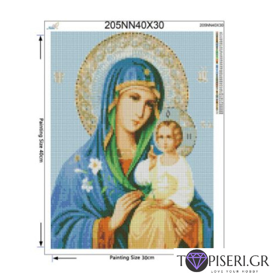 ECO Diamond Painting Icon 5 - Tapiseri.GR