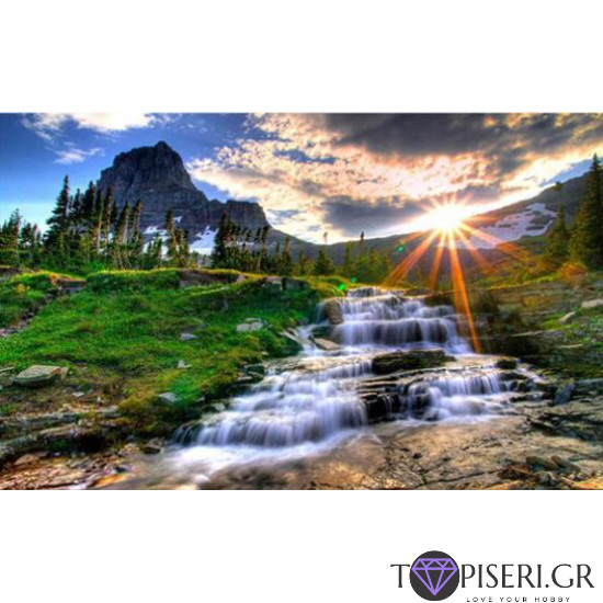 ECO Diamond Painting Mountain Landscape - Tapiseri.GR