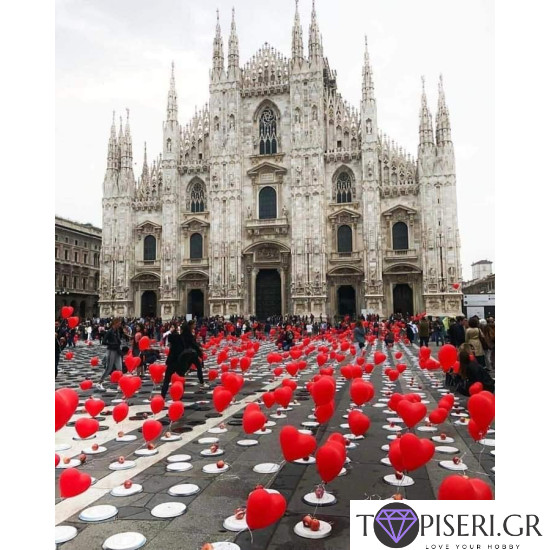 ECO Diamond Painting Milan Cathedral - Tapiseri.GR