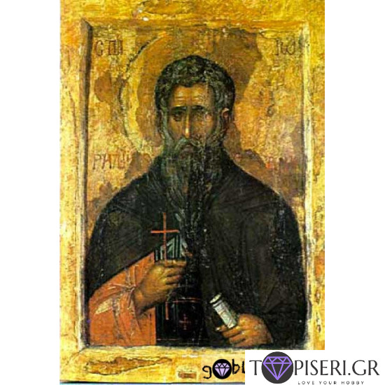 ECO Diamond Painting Miraculous Icon Sveti Ivan Rilski - Tapiseri.GR
