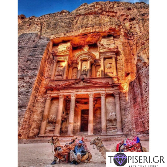 Painting By Numbers Petra, Jordan - Tapiseri.GR