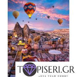 Painting By Numbers Cappadocia, Turkey
