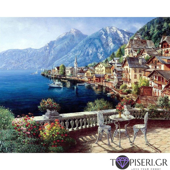 Painting By Numbers Cafeteria - Tapiseri.GR
