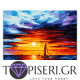 Painting By Numbers Landscape In Sunset - Tapiseri.GR Painting By Numbers Landscape In Sunset - Tapiseri.GR