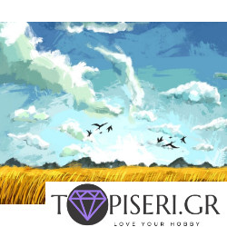 Painting By Numbers Birds In Flight