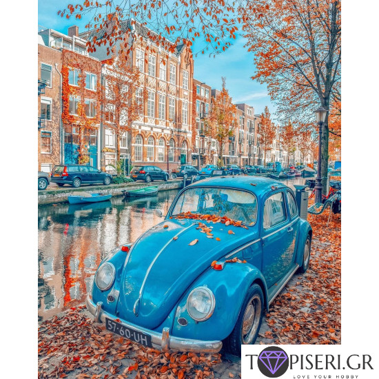 Painting By Numbers Amsterdam 2 - Tapiseri.GR