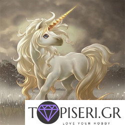 Diamond Painting White Unicorn