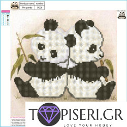 ECO Diamond Painting Pandy