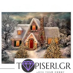 ECO Diamond Painting Winter House