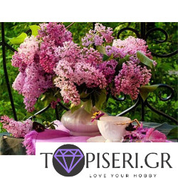 ECO Diamond Painting Pink And Lilacs