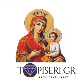 Painting By Number Virgin Mary And The Child