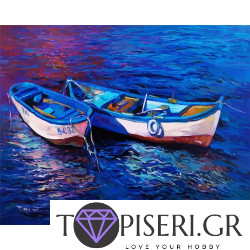Painting By Numbers Boats 2