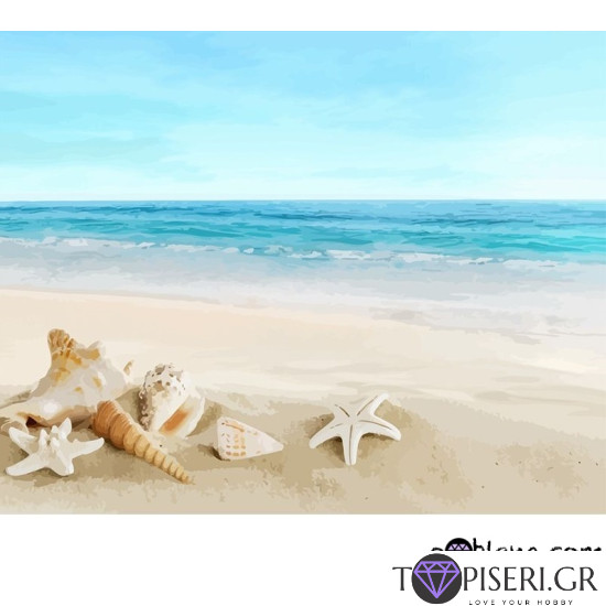 Painting By Numbers Seafood - Tapiseri.GR