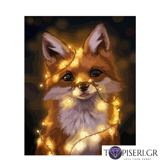 Painting By Numbers Fox - Tapiseri.GR