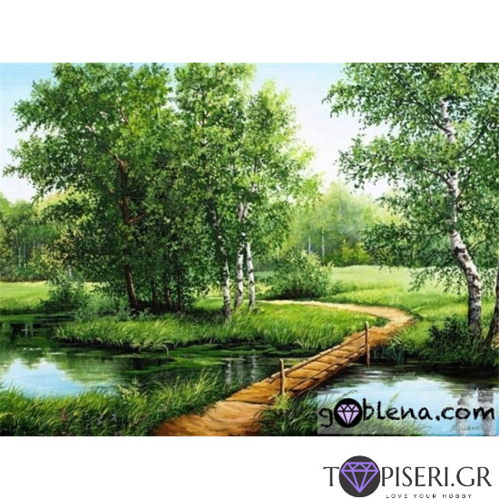 ECO Διαμαντένιο ψηφιδωτό Δασικό μονοπάτι - Tapiseri.GR
