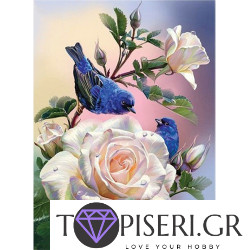 ECO Diamond Painting White Rose