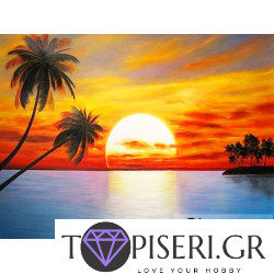 ECO Diamond Painting Sunrise