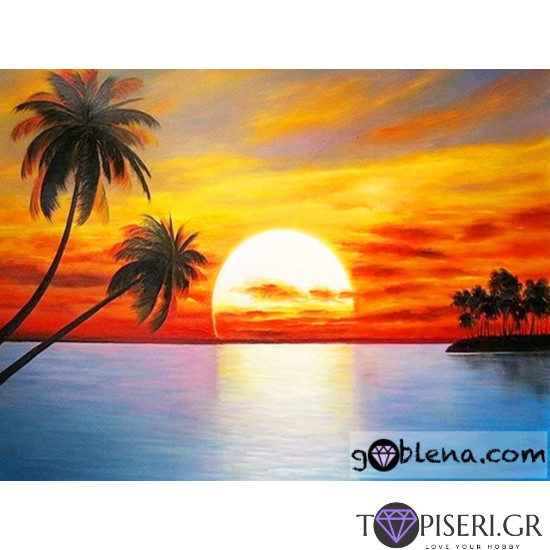 ECO Diamond Painting Sunrise - Tapiseri.GR