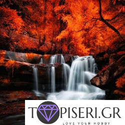 ECO Διαμαντένιο ψηφιδωτό Φθινοπωρινός καταρράκτης