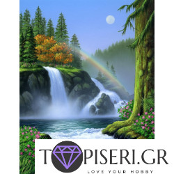 ECO Diamond Painting Beautiful Forest View