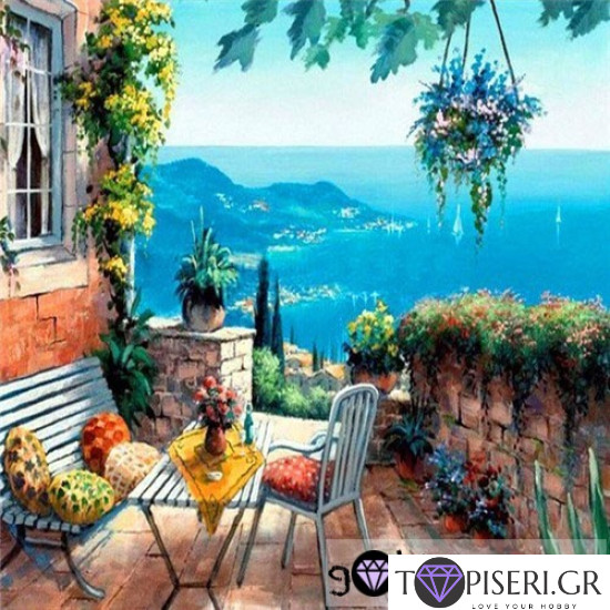 ECO Διαμαντένιο ψηφιδωτό Υπέροχη βεράντα - Tapiseri.GR ECO Διαμαντένιο ψηφιδωτό Υπέροχη βεράντα - Tapiseri.GR