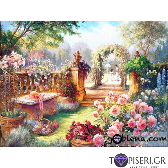 ECO Diamond Painting Colorful Garden 2 - Tapiseri.GR ECO Diamond Painting Colorful Garden 2 - Tapiseri.GR