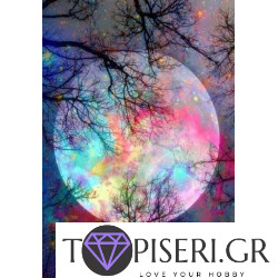ECO Diamond Painting Moonlight Landscape 3