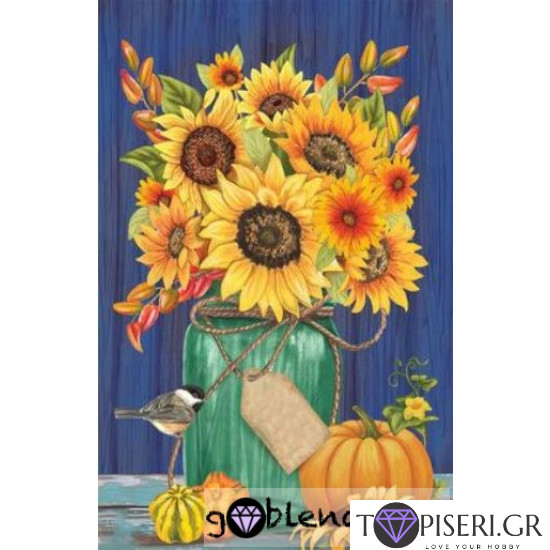 ECO Diamond Painting Sunflowers 4 - Tapiseri.GR