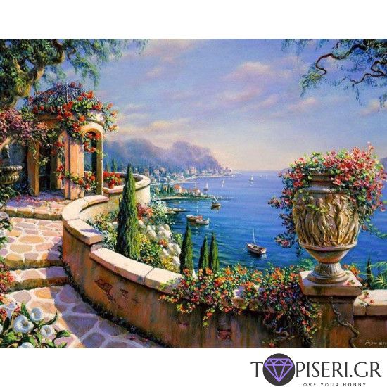 Painting By Numbers Wonderful View - Tapiseri.GR